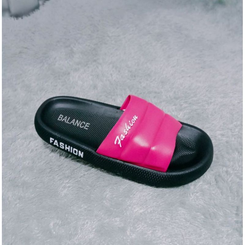 Sandal Slide Wanita Kekinian Sandal Slop Wanita Sandal Korean Style