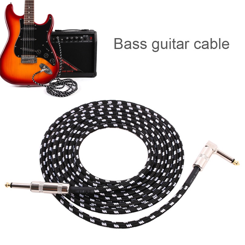 Kabel Kepang 3M 6M Untuk Gitar Elektrik / Bass