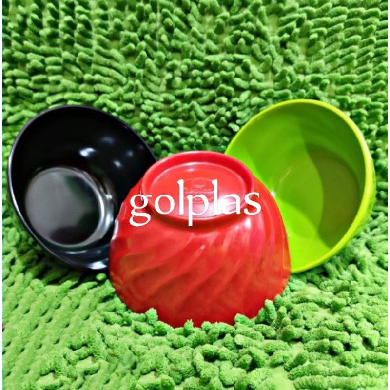 Mangkok Ulir Melamin UNICA 15 cm M9060 mangkok jepang