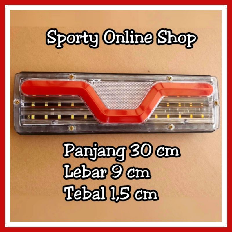 Lampu Stop L300, Carry, Kijang Pick Up Dll Lampu Led 12 Volt