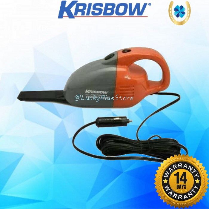 Vacum Cleaner Mini KRISBOW  Vacum Vakum Vacuum Cleaner Mini Mobil 100W awet R3L2 keren berkualitas k
