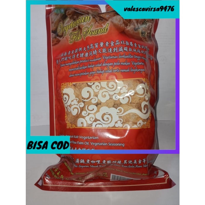 

⭐BISA COD⭐ Evergreen Fish Sound Vegan 150g Su Yu Piao Yi Phio I Phiau Mirip Kikil