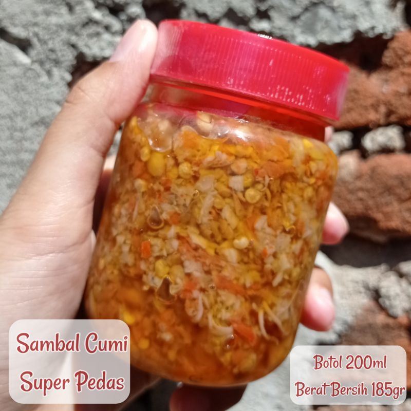

Sambal Cumi Super Pedas 200ml