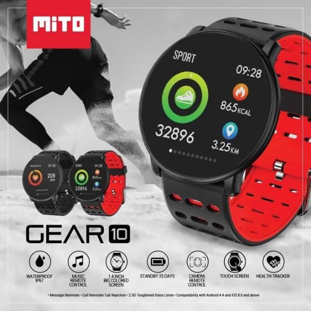 cuci gudang  mito gear10 smartwatch