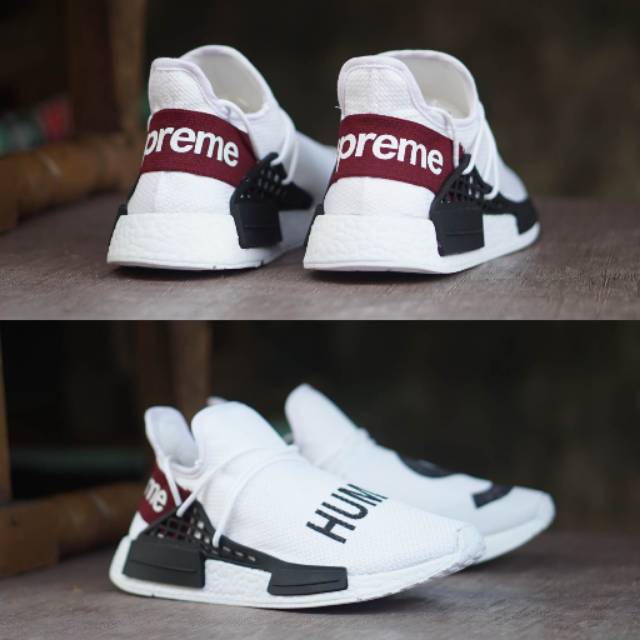 Adidas humanrace white