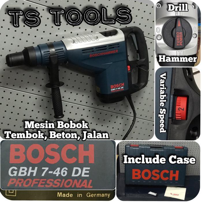 Mb | Bosch Gbh 7-46 De Mesin Bor Bobok Tembok Beton Jalan Bosch Gbh 7 46 De