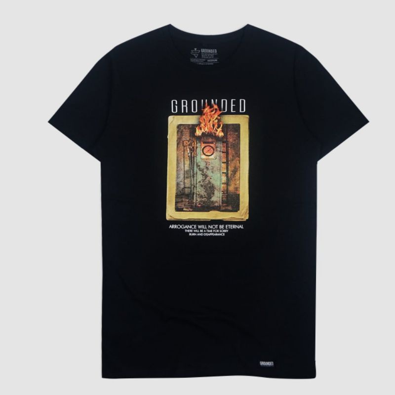Kaos surfing & skate GROUNDED | like original | thefortunesurf
