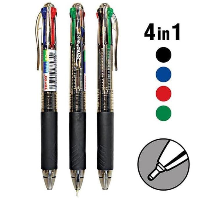 

Joyko Pulpen 4 warna CUCI GUDANG