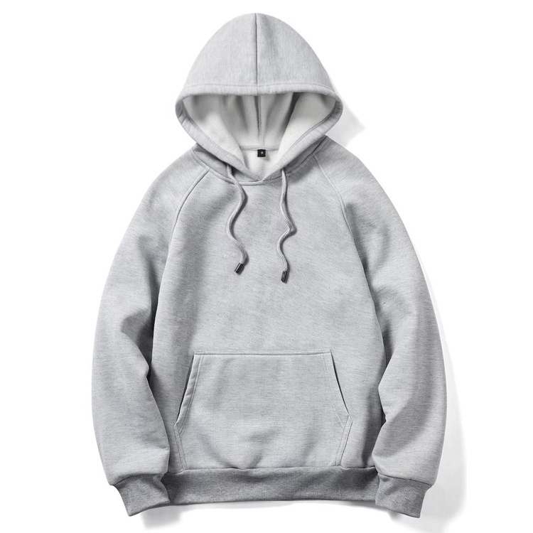 Noveli wear - Sweater hoodie polos pria &amp; wanita bahan berkualitas premium