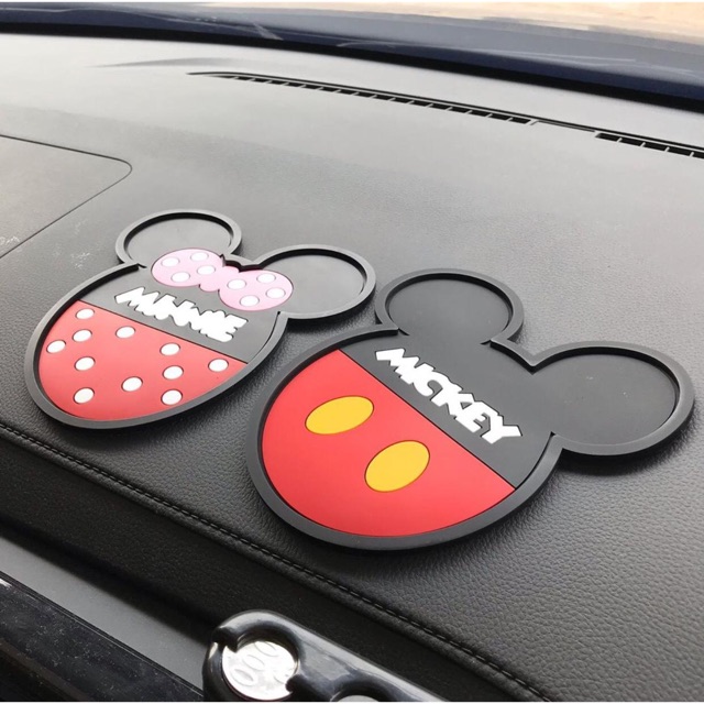 Barang mobil dasmat slip mickey minnie mouse