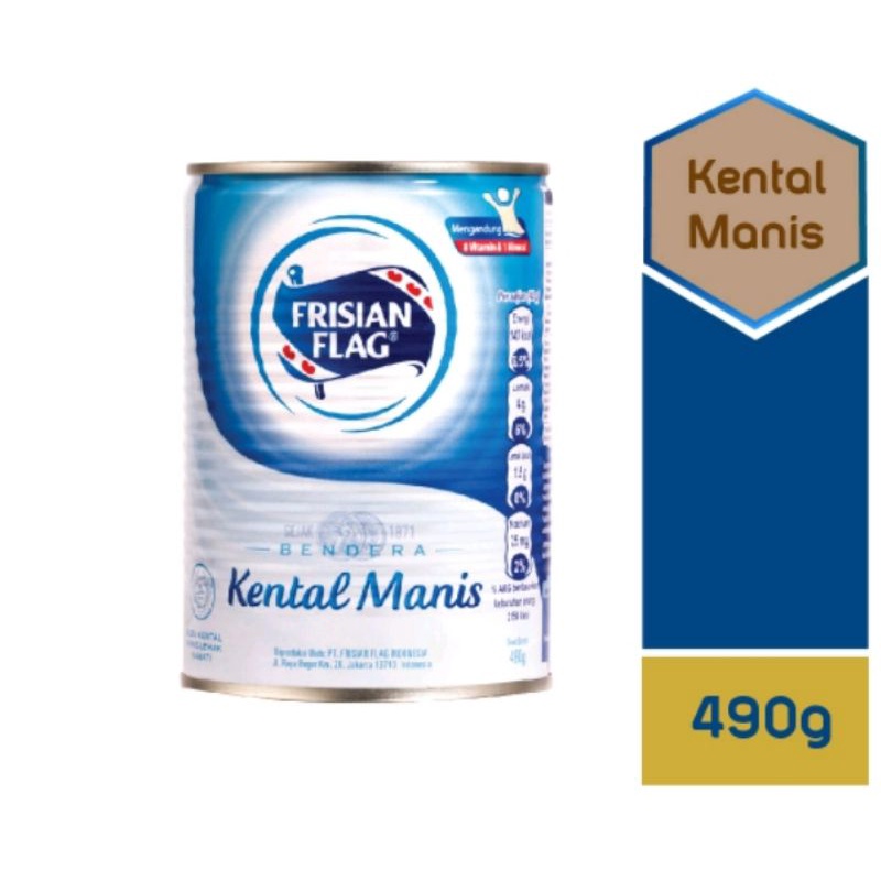 

Frisian Flag Bendera Kental Manis Kaleng 490gr