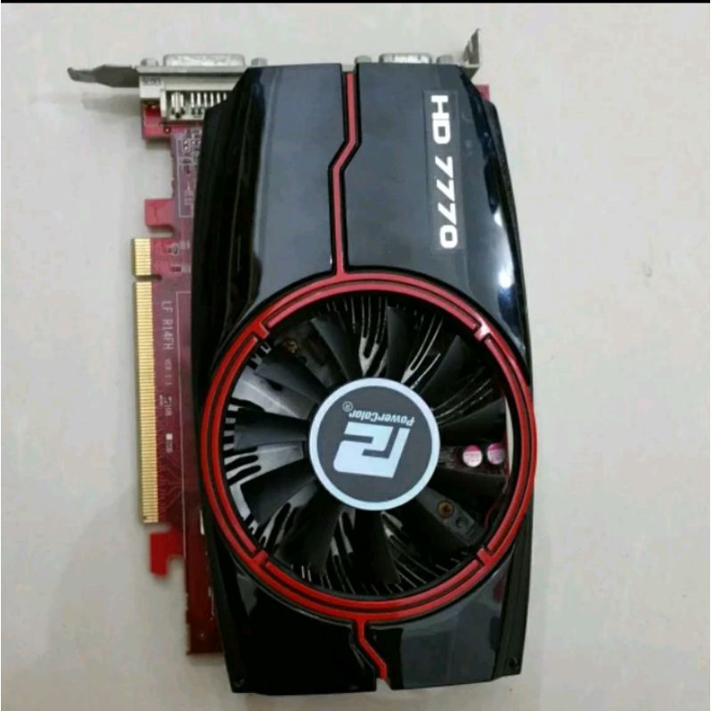 vga hd 7770 1gb ddr5 128bit bukan VGA rx