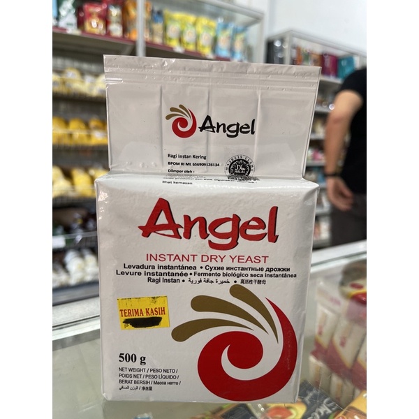 Angel instant dry yeast 500gr / ragi instant