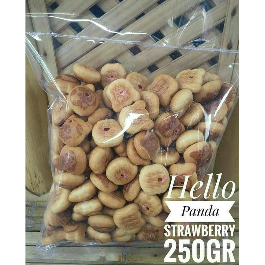 

Snack Kiloan Biskuit Hello Panda @250Gr Asli!