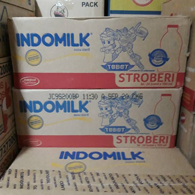 

Indomilk Susu Steril Botol 190ml Isi 24 Pcs