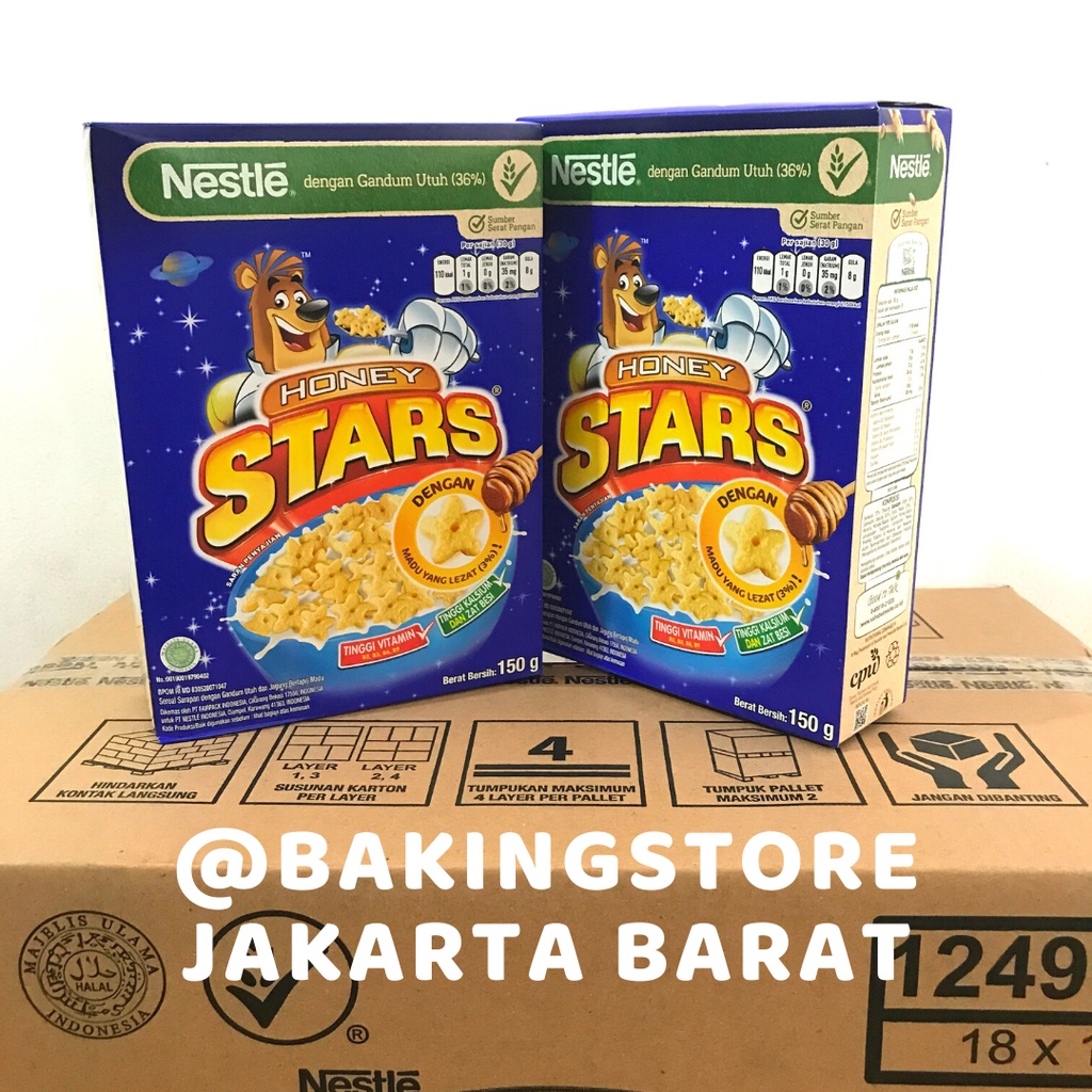 

HONEY STARS Sarapan Sereal Madu 150 gr Nestle | Honey Star