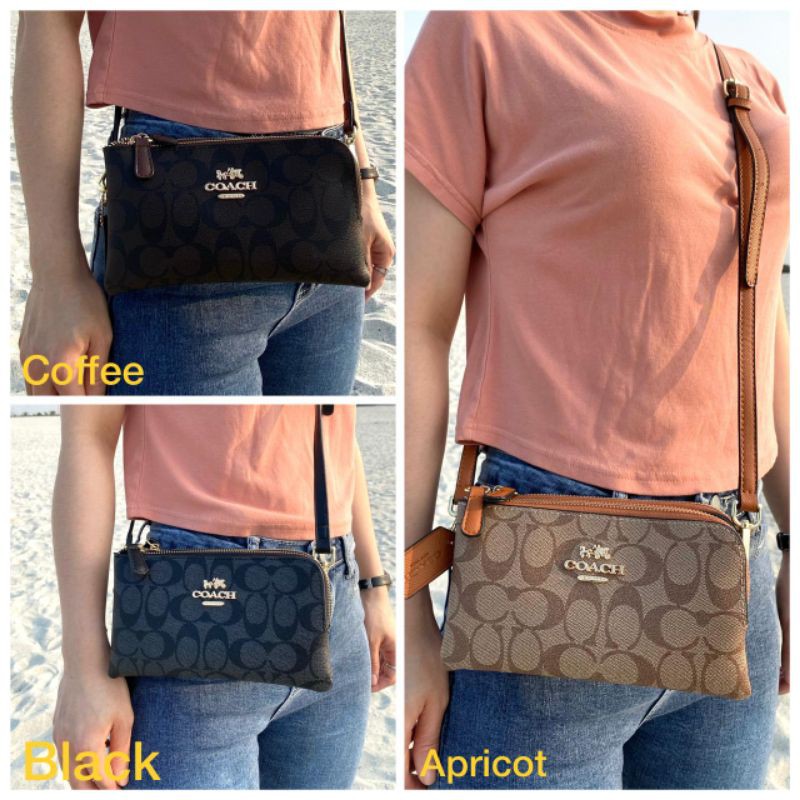 Coach ori import!!!selempang dompet wanita/pouch hp/tas serbaguna multifungsi