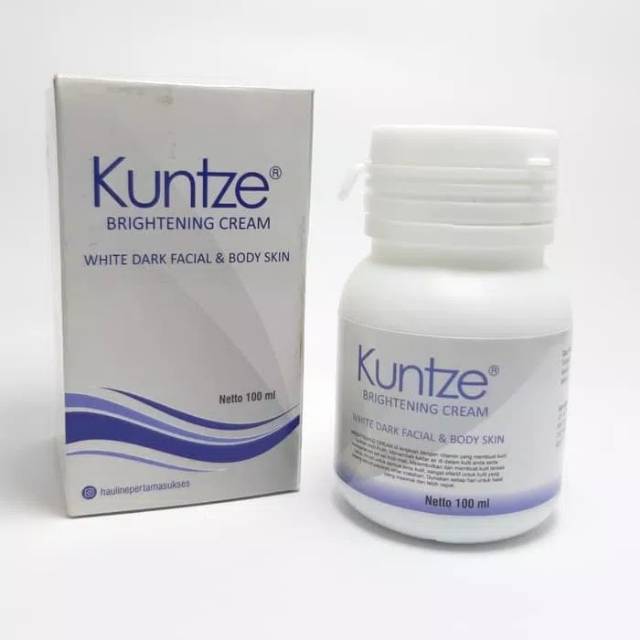 KUNTZE BRIGTENING CREAM WHITE DARK FACIAL &amp; BODY SKIN