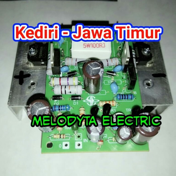 Kit Driver Power Amplifier 45-90 CT~ 63-127 Volt DC 5A - 30A