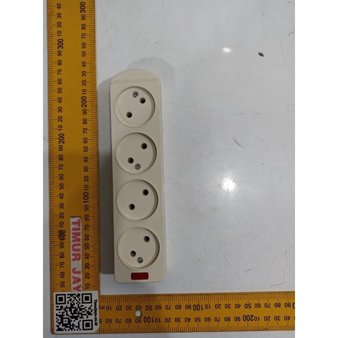 Open DS] TERMINAL Mitsui 4 Lubang STOP KONTAK GEPENG PIPIH Lubang Colokan Listr