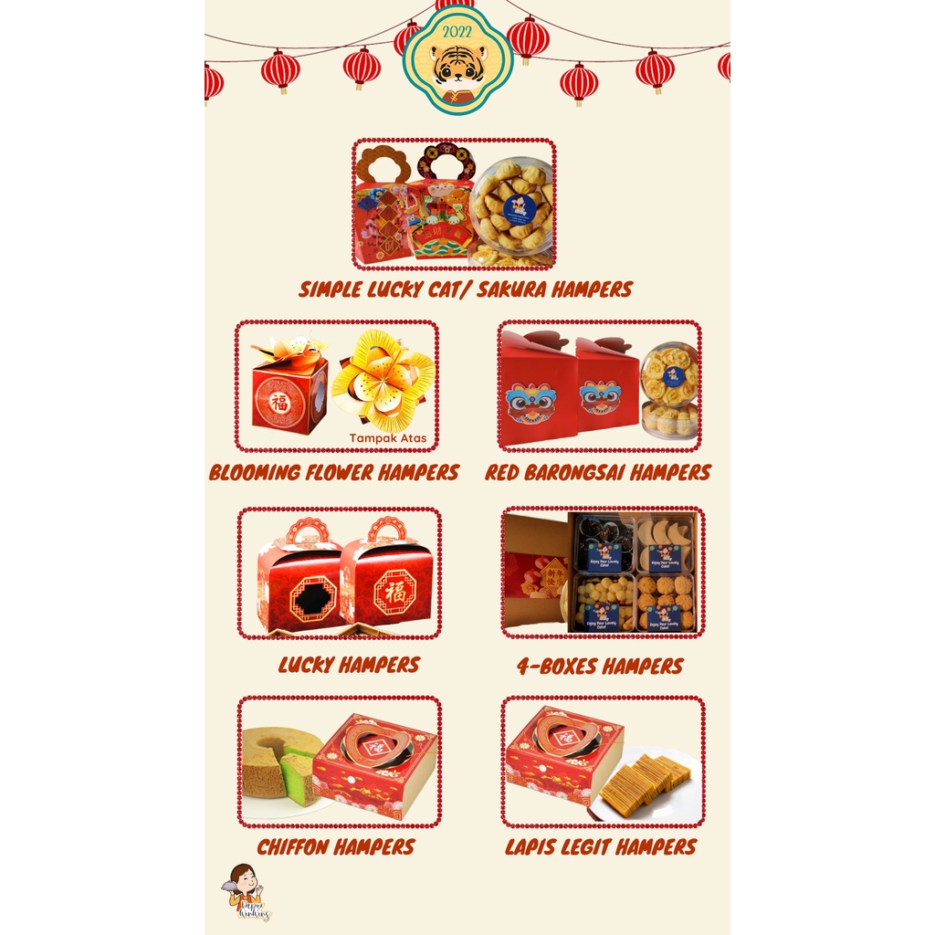 

Red barongsai hampers