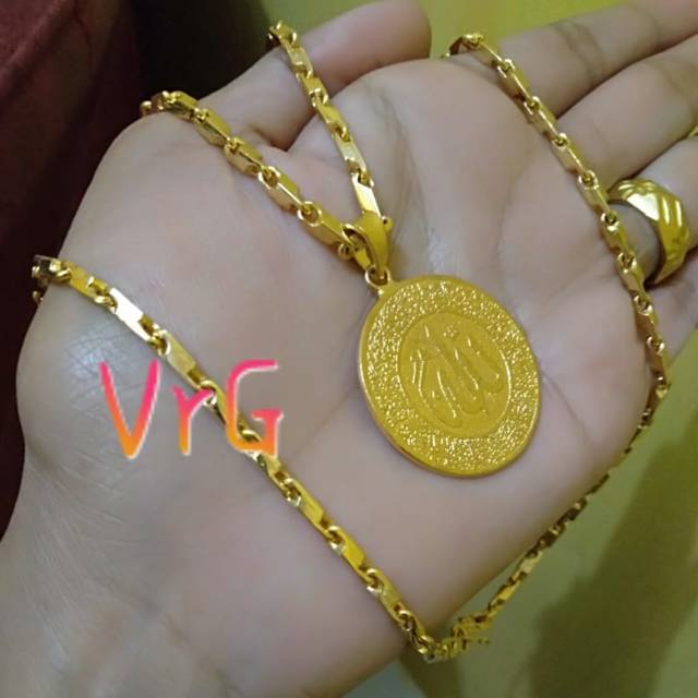 Kalung Lapis Emas 24 Karat Shopee Indonesia