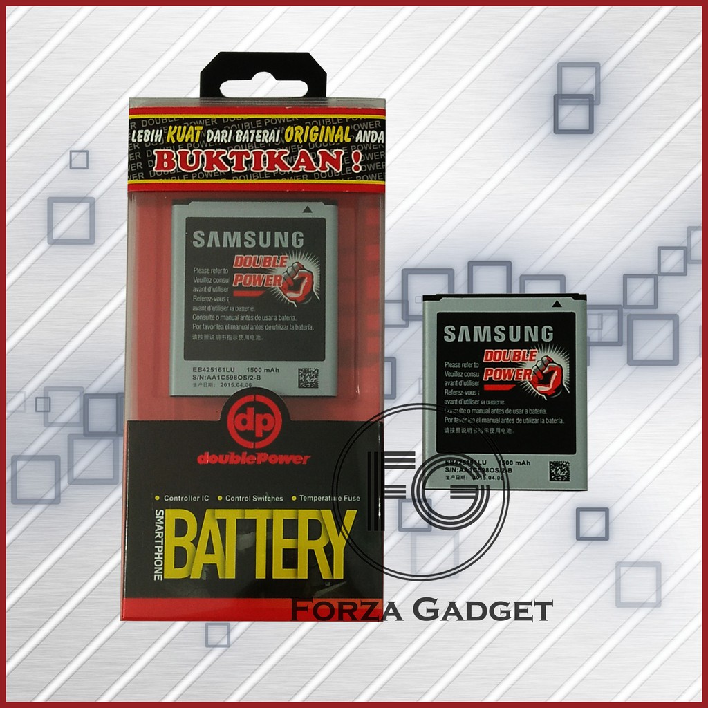 BATTERY DOUBLE POWER SAMSUNG GALAXY S3 MINI / INFINITE / SAMSUNG ACE 2 i 8160 / i 8190 1500MAH