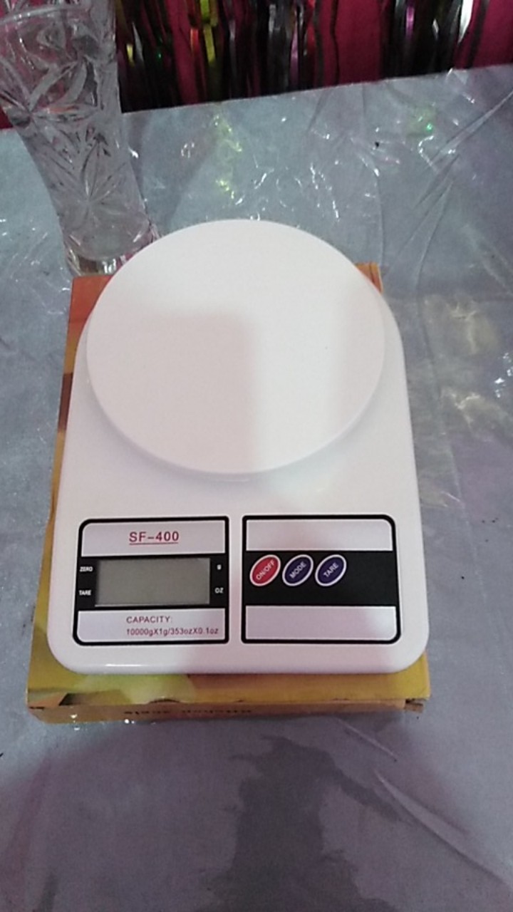 Timbangan Dapur Kue/makanan/buah/barang Digital Sf-400 5kg / Kitchen Scale 5kg