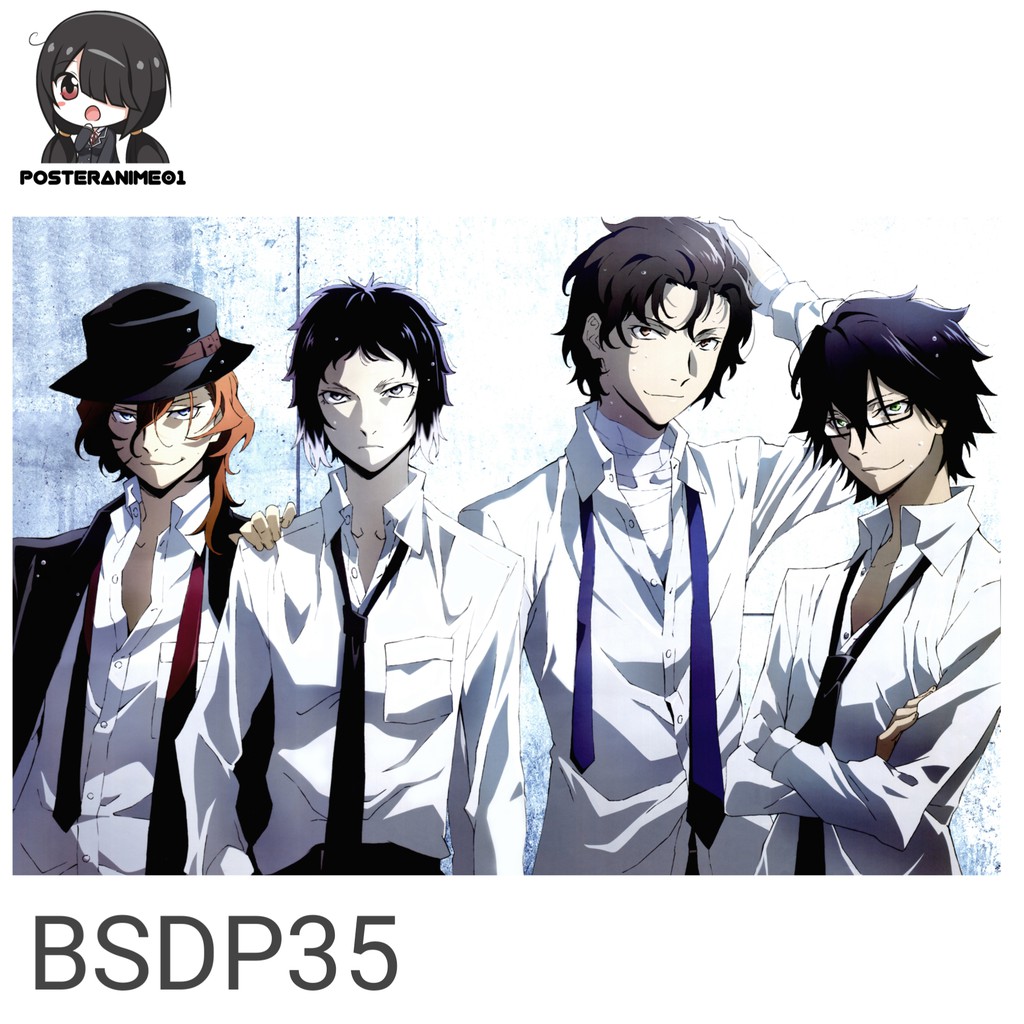 Poster Anime Bungou Stray Dogs #2 | Poster Anime Bungou Stray Dogs-BSDP35