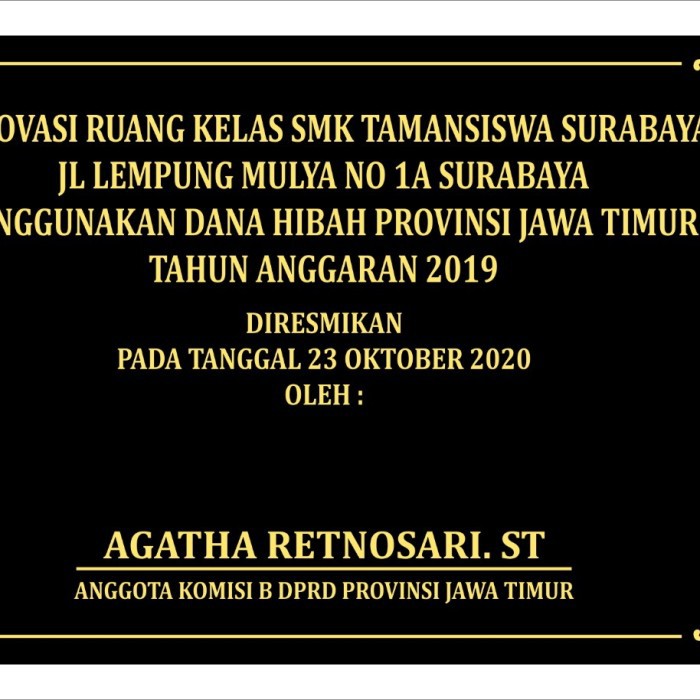 

papan nama akrilik custom Murah