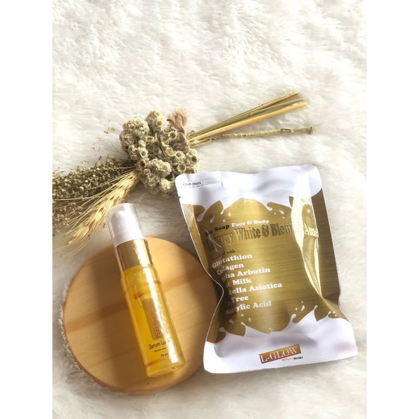 L-GLOW  Body Serum Luxury Peeling White