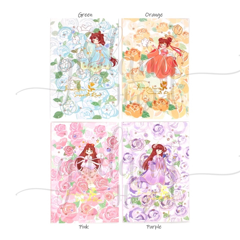 

GCC Notebook A5 Flower Goddess Buku Tulis Motif Bunga Jepang GCC 308055