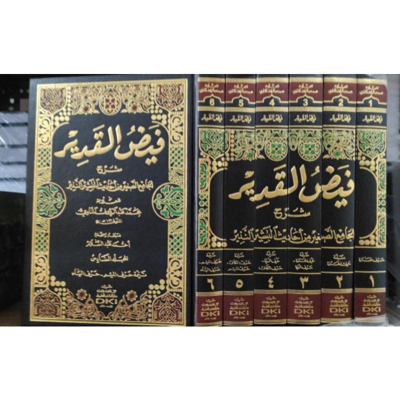 Balai Kitab Santri - Kitab Faidhul Qodir Syarah Jami' Shoghir 6 jilid - DKI Beirut فيض القدير