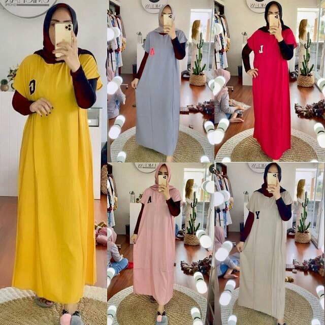 LAGAYA HOME DRESS (WD) fashion shopeehaul fashionwanita gamis
