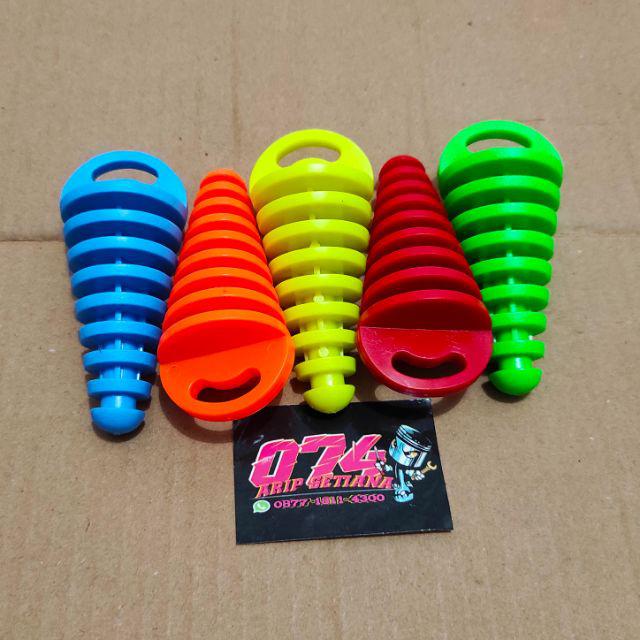 Tutup knalpot karet tutup lubang knalpot racing pnp sliencer lonerider wrx dbs 2T 4T dll-2 TAK