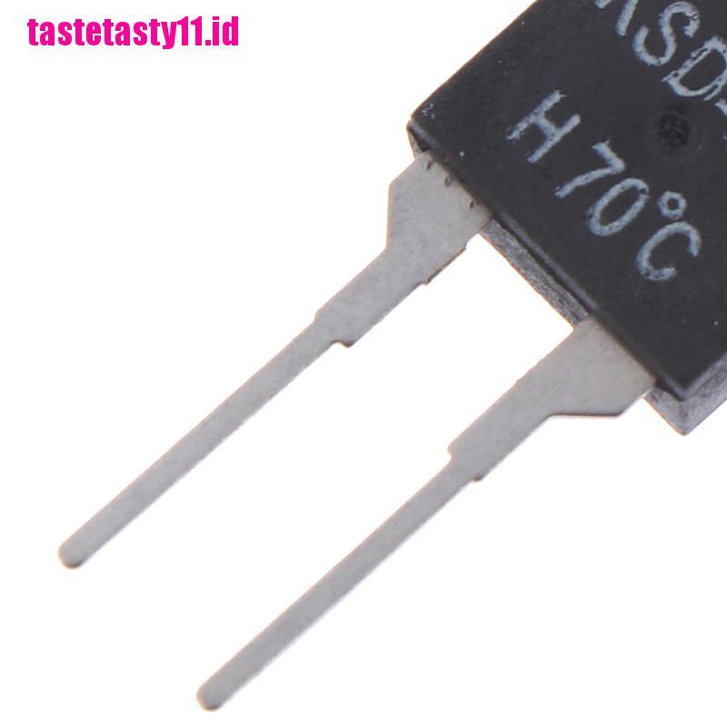 【TTID】2Pcs  Normally Open Thermal Switch Temperature Sensor Thermostat KSD-01F