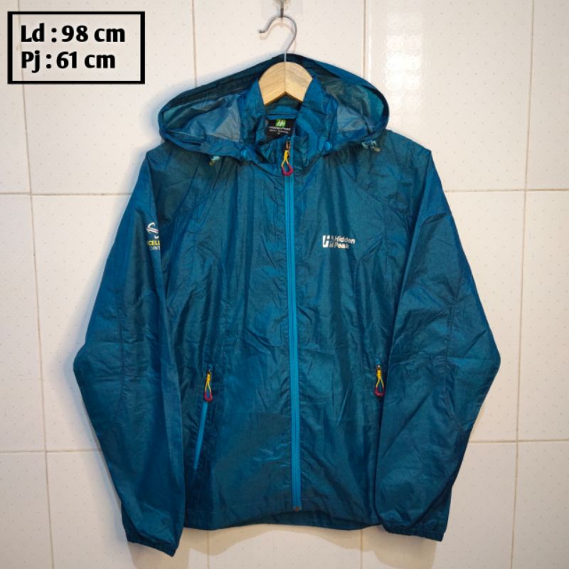 HIDDENPEAK preloved branded jaket pria wanita cewek cowok thrift pl bekas second jacket parasut runn