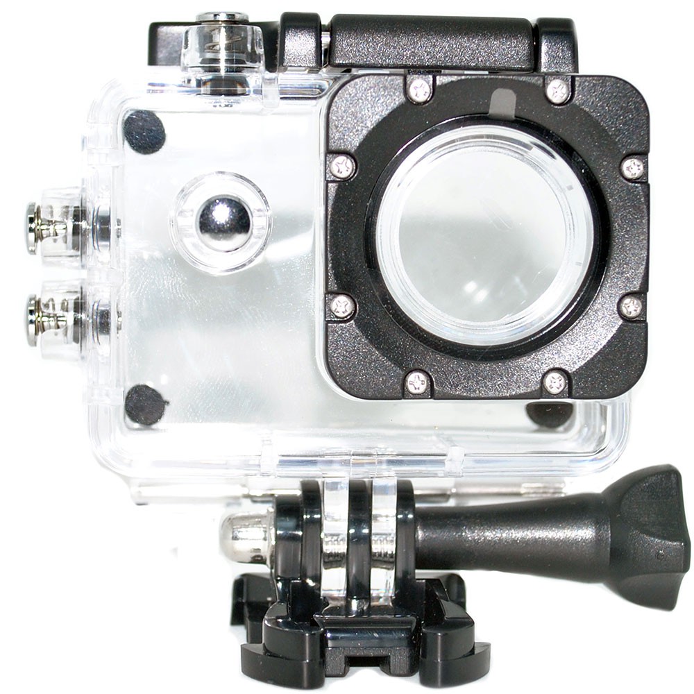 Underwater Waterproof Case IPX68 40m for SJCAM SJ4000 Button Top - OMCS5WTP Transparent