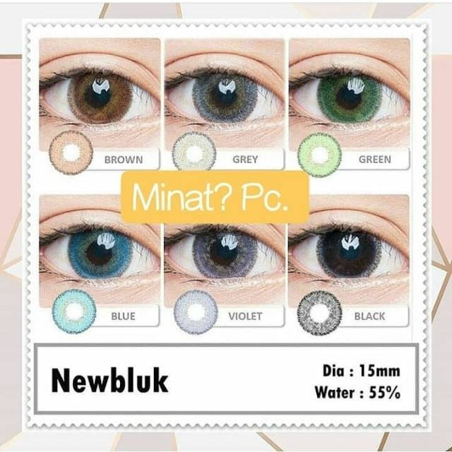 [ Normal ] HARGA GROSIR : SOFTLENS NEWBLUK COLOR