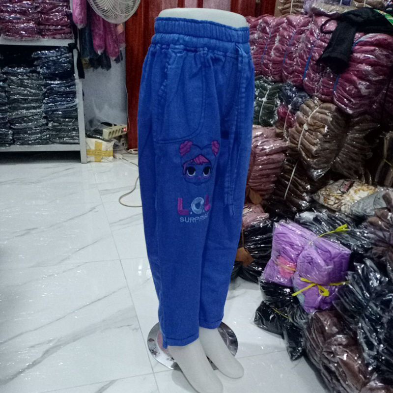 CELANA LOL JEANS ANAK PEREMPUAN 4-13 Tahun / CELANA JEANS ANAK / CELANA LOL ANAK PEREMPUAN / CELANA JEANS ANAK / CELANA LOL