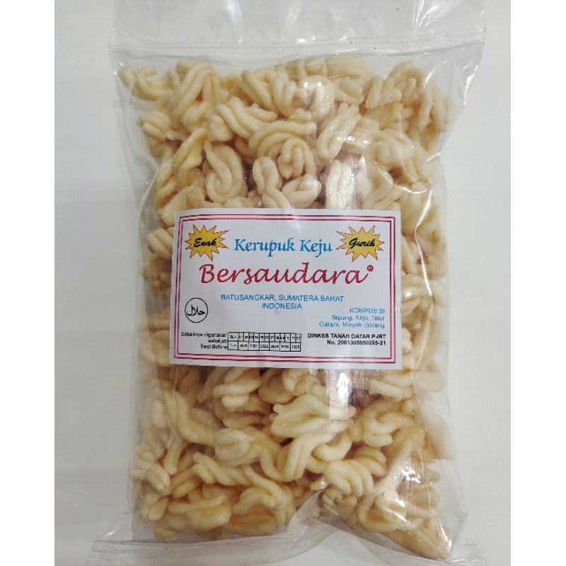 

Kerupuk Stick Keju Bersaudara 300gr. Oleh Oleh Sum-Bar