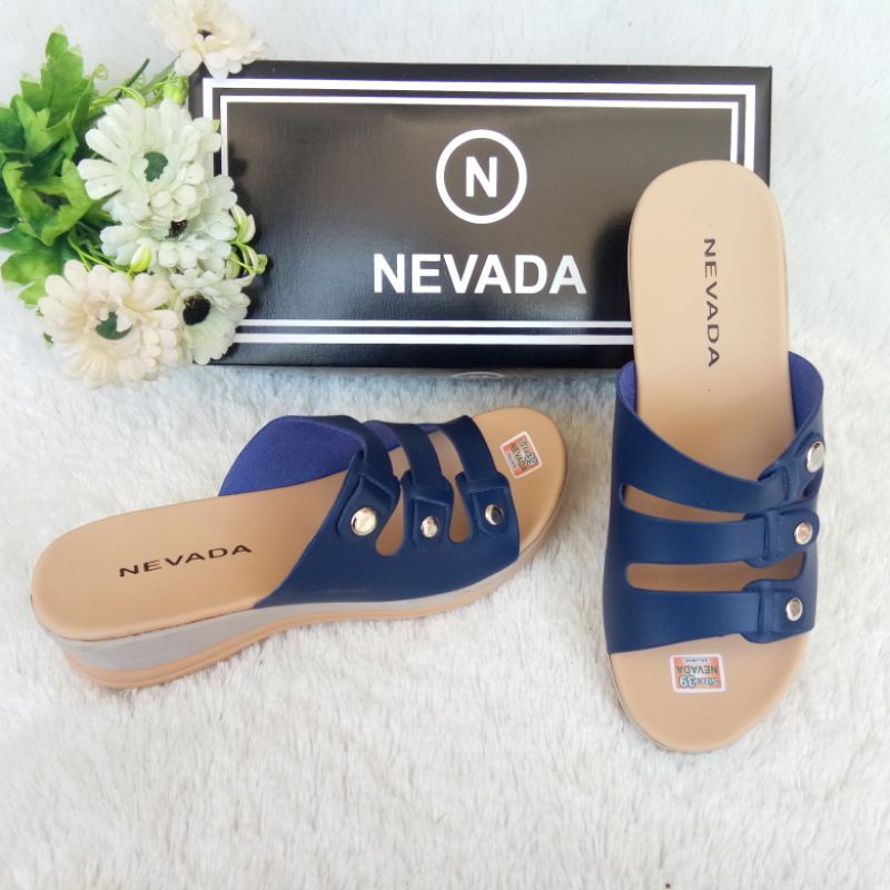 Sandal Wanita Wedges Slop NVada ST