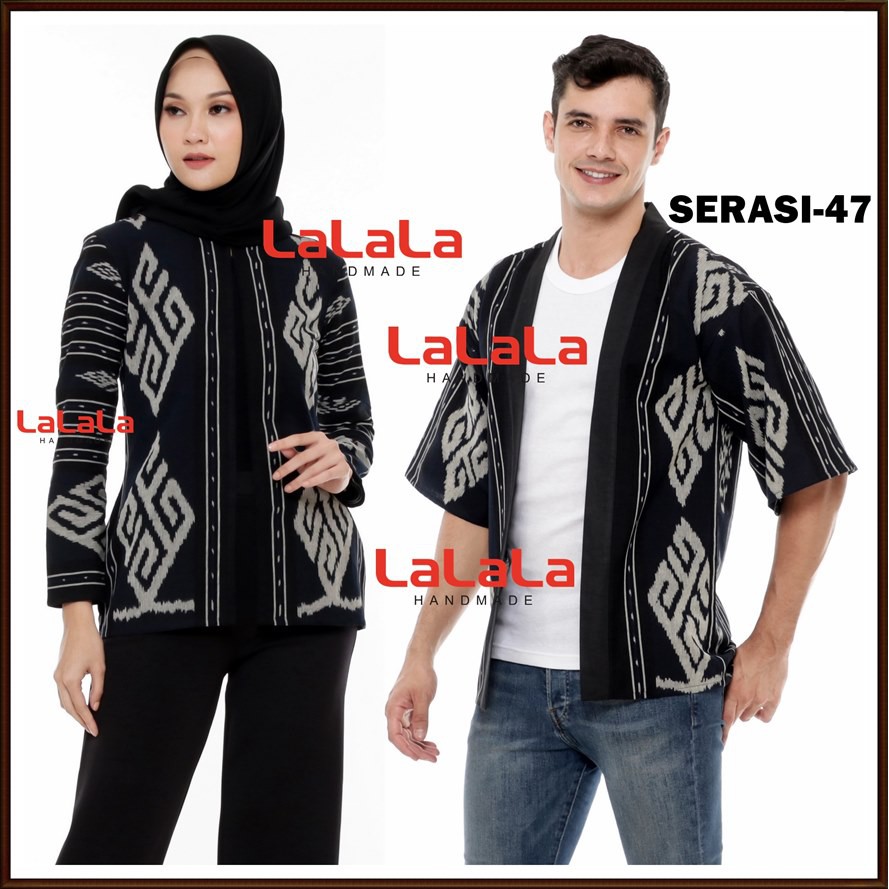 NEW Couple Tenun / Atasan Tenun Etnik / Outer Blazer Tenun