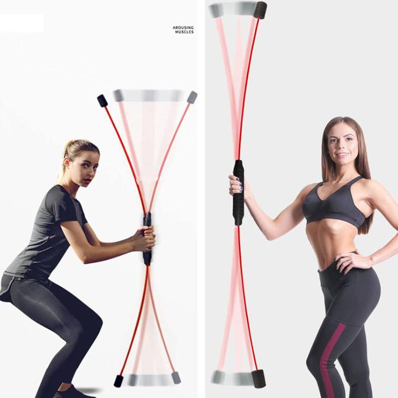 8.1 Tongkat Elastis Gym / Flexi Bar Stick Flexi Bar Swing Tongkat Olahraga Flexi Bar Training Untuk 