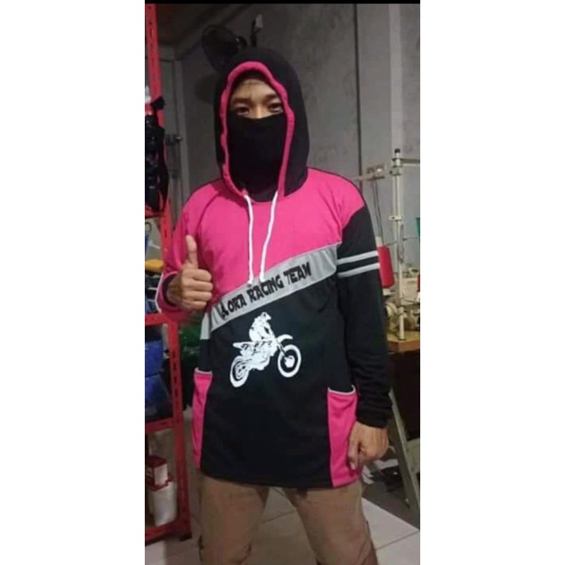 BAJU OJEK TAKSI  TANPA SABLON PAKAI TOPENG (PERLEMBAR)