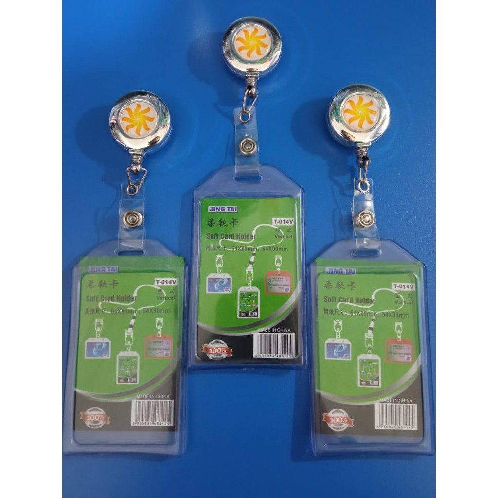 

YOYO GANTUNGAN ID CARD SILVER STAINLESS-GRATIS LOGO