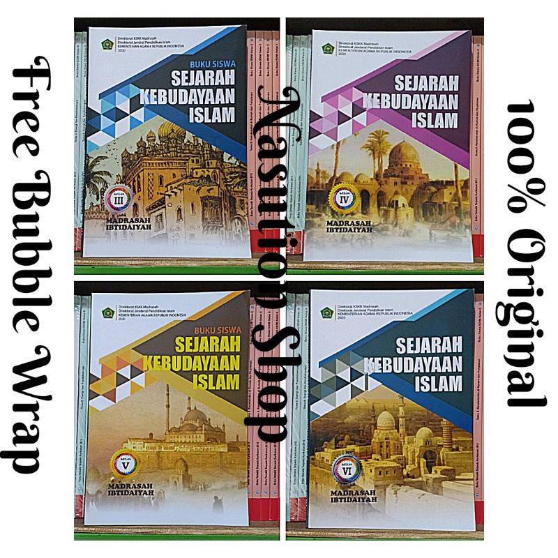 Jual Buku Sejarah Kebudayaan Islam Ski Kelas Madrasah Ibtidaiyah Mi Kemenag Kskk