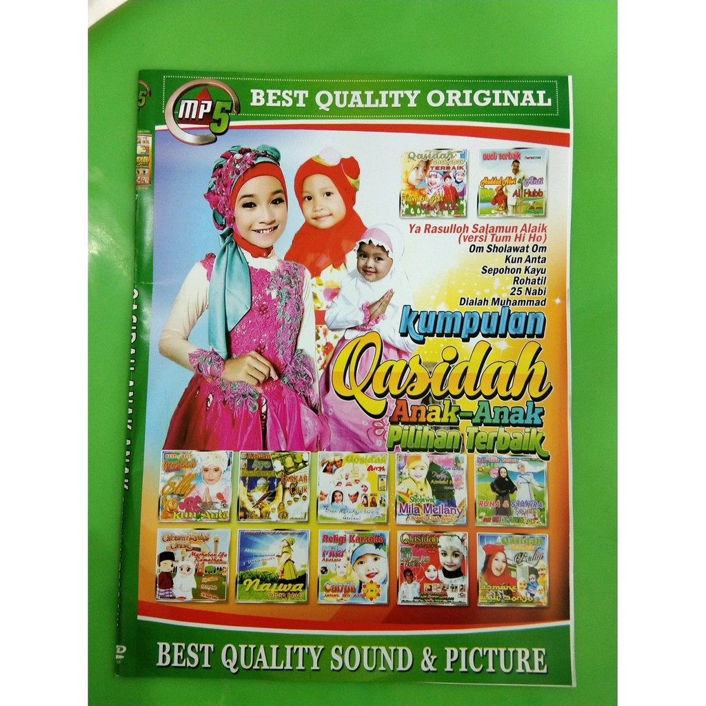 Video PROMO MP5 lagu anak islam QOSIDAH LAGU ANAK
