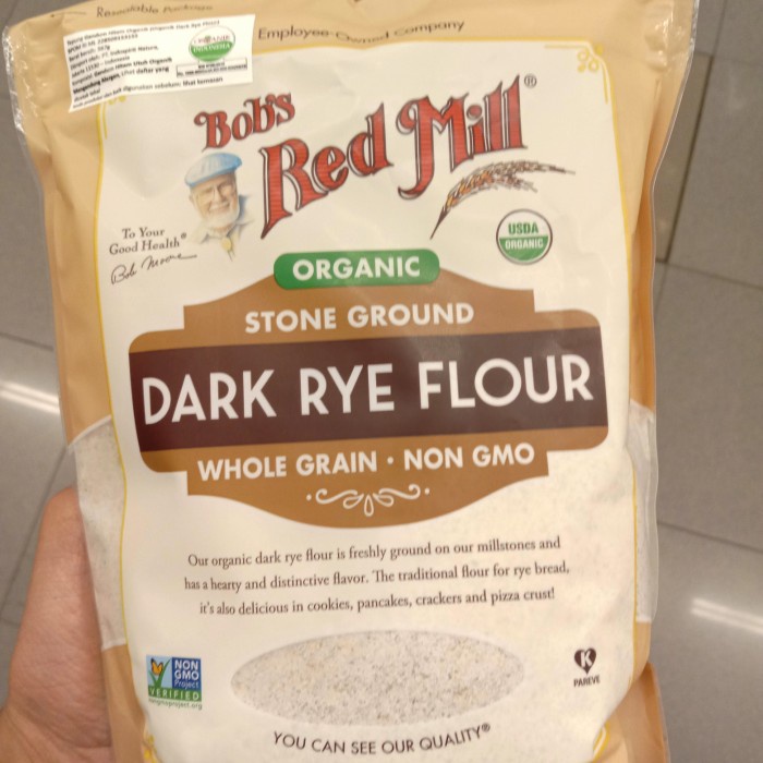 

BISA COD Tepung gandum Bob's red mill dark rye flour 567 gr