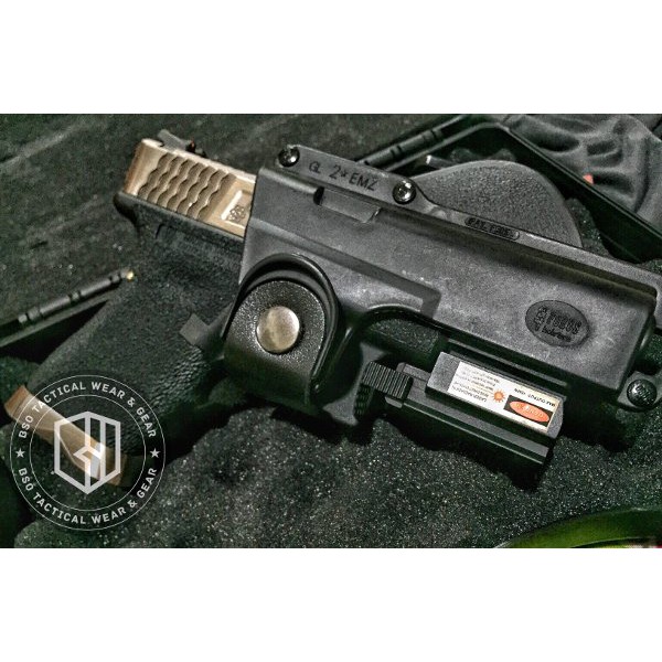 EKSKLUSIF Holster Fobus Glock 19 Elite Concealed Holster Hard Fiber Import